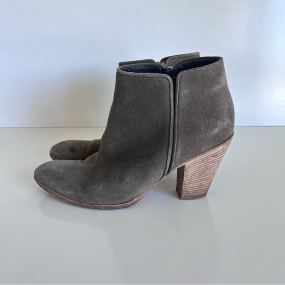 Giuseppe Zanotti Nicky Ankle Boots Suede Side Zip Pointed Toe - Picture 6 of 14
